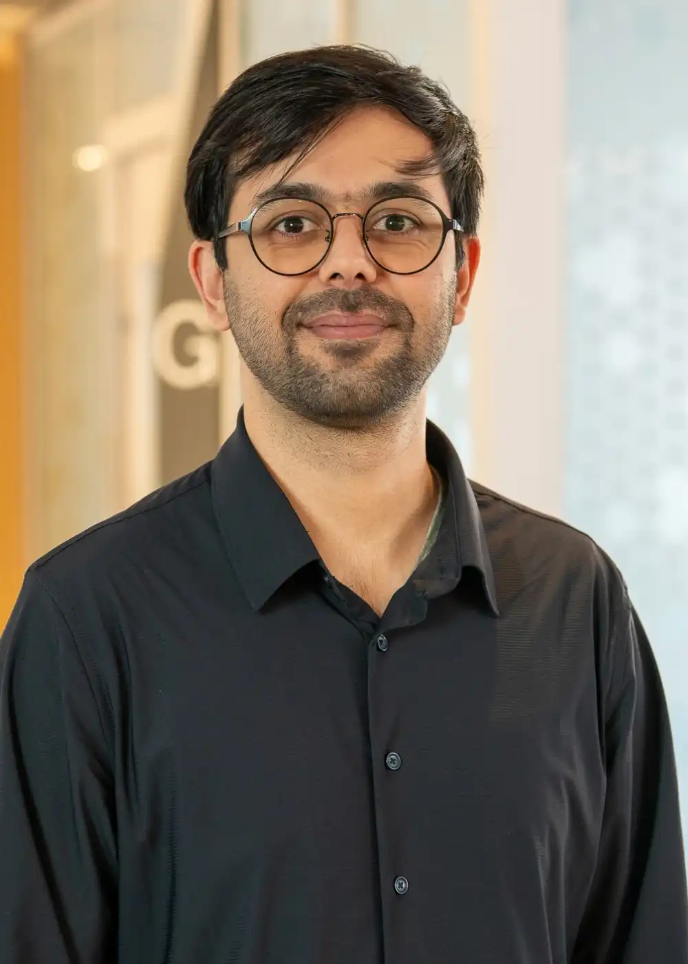 Portrait of Rashid Mushkani